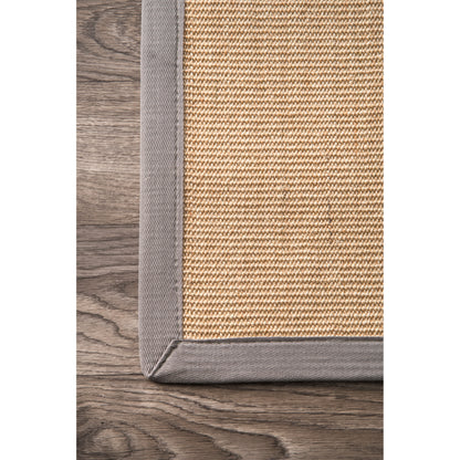 Nuloom Orsay Sisal Zhss01I Light Gray Area Rug