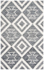 Safavieh Metro 4'-0" x 6'-0" Rug in Ivory / Black