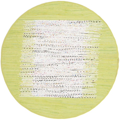 Safavieh Montauk 6'-0" x 6'-0" Rug in Ivory / Citron