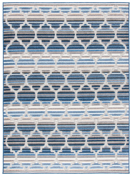 Safavieh Cabana 4'-5" x 6'-5" Rug in Blue / Grey