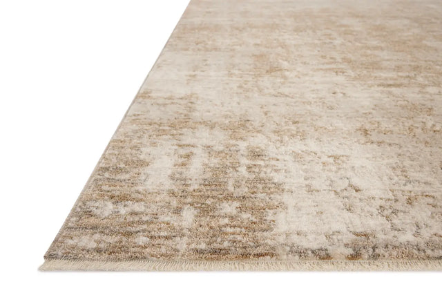 Loloi Nellie NEL-03 Stone / Taupe Rug - rug corner