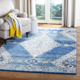 Safavieh Madison 4'-0" x 6'-0" Rug in Navy / Creme