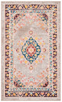 Safavieh Madison 200 3'-0" x 5'-0" Rug in Grey / Fuchsia