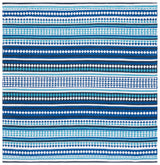 Safavieh Montauk 6'-0" x 6'-0" Rug in Blue / Ivory