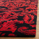 Safavieh Soho 3'-6" x 5'-6" Rug in Black / Red