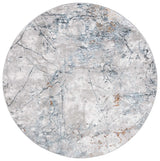 Safavieh Meadow 500 6'-7" x 6'-7" Rug in Grey / Blue