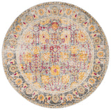 Safavieh Granada 6'-7" x 6'-7" Rug in Light Grey / Multi