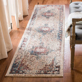 Safavieh Carlyle 200 2'-0" x 8'-0" Rug in Ivory / Burgundy