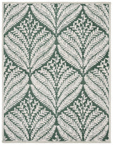 Safavieh Capri 10'-0" x 14'-0" Rug in Dark Green / Ivory