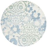 Safavieh Adirondack 6'-7" x 6'-7" Rug in Ivory / Blue
