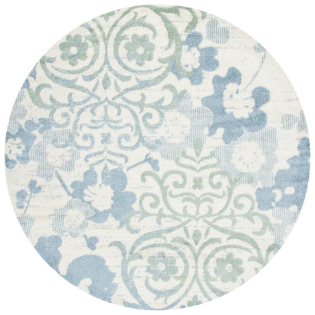 Safavieh Adirondack 6'-7" x 6'-7" Rug in Ivory / Blue