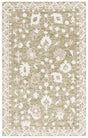Safavieh Marquee 4'-0" x 6'-0" Rug in Green / Ivory