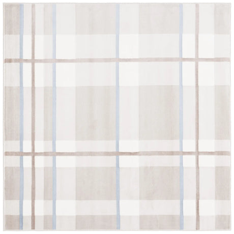Safavieh Groove 6'-7" x 6'-7" Rug in Beige / Light Blue