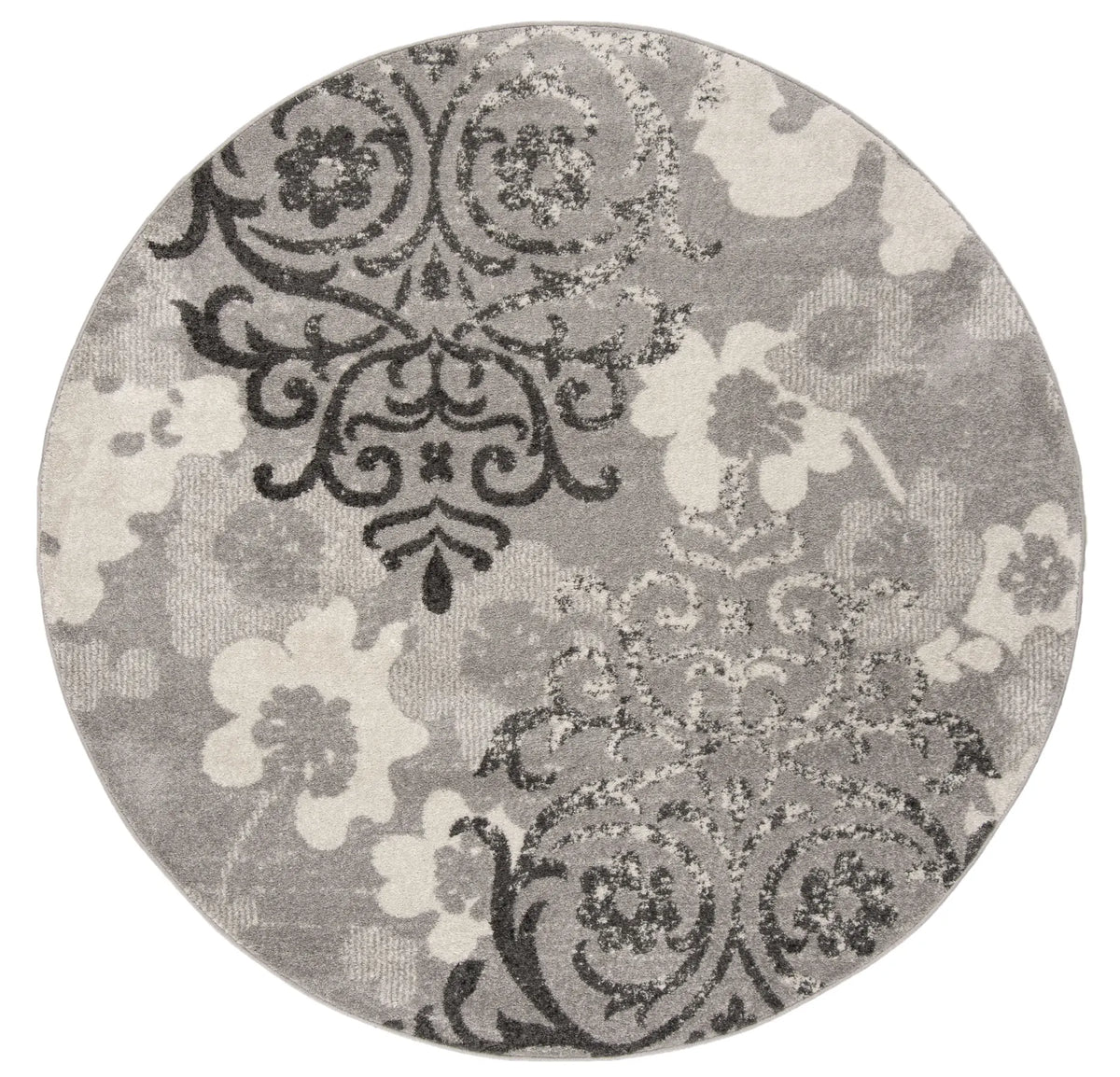 Safavieh Adirondack 10'-0" x 10'-0" Rug in Silver / Ivory