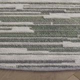 Safavieh Orchard 6'-7" x 6'-7" Rug in Grey / Green
