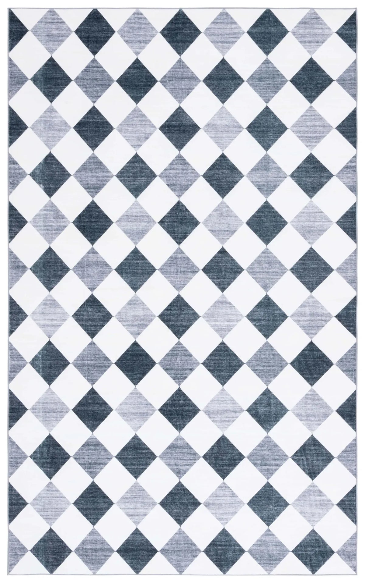 Safavieh Santa Clara 4'-0" x 6'-0" Rug in Ivory / Grey Black
