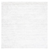 Safavieh Berber Shag 7'-0" x 7'-0" Rug in Ivory / Light Grey