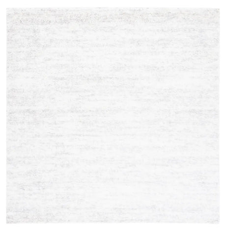 Safavieh Berber Shag 7'-0" x 7'-0" Rug in Ivory / Light Grey