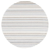 Safavieh Cabana 5'-3" x 5'-3" Rug in Ivory / Grey