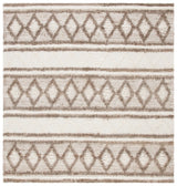 Safavieh Natural Fiber 6'-0" x 6'-0" Rug in Taupe / Ivory