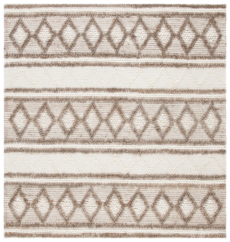 Safavieh Natural Fiber 6'-0" x 6'-0" Rug in Taupe / Ivory