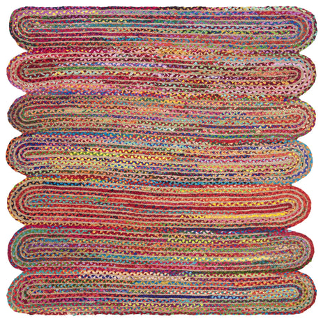Safavieh Cape Cod 6'-0" x 6'-0" Rug in Red / Multi