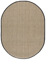 Safavieh Natural Fiber 6'-0" x 8'-0" Rug in Natural / Black