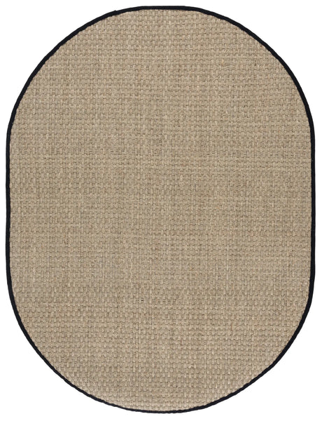 Safavieh Natural Fiber 6'-0" x 8'-0" Rug in Natural / Black