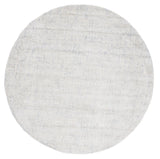 Safavieh Abstract 6'-0" x 6'-0" Rug in Silver / Blue