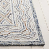 Safavieh Capri 4'-0" x 6'-0" Rug in Blue / Rust