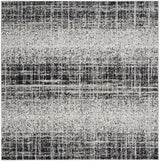 Safavieh Adirondack 6'-0" x 6'-0" Rug in Silver / Black