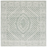 Safavieh Ebony 6'-0" x 6'-0" Rug in Ivory / Grey