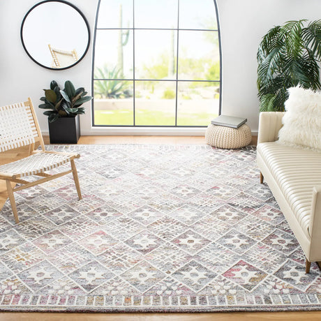 Safavieh Roslyn 6'-0" x 9'-0" Rug in Red / Ivory