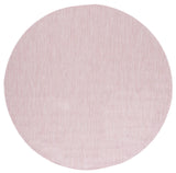 Safavieh Courtyard 6'-7" x 6'-7" Rug in Soft Pink