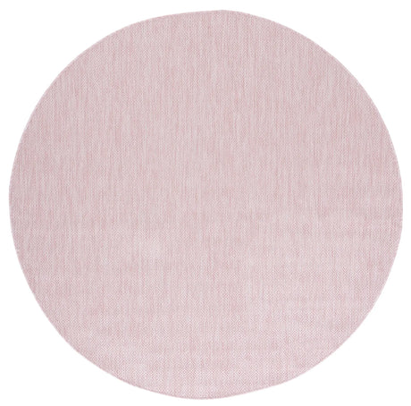 Safavieh Courtyard 6'-7" x 6'-7" Rug in Soft Pink