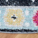Safavieh Adirondack 6'-0" x 6'-0" Rug in Aqua / Fuchsia