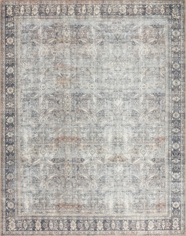 Loloi Wynter Wyn-07 Grey/Charcoal Rugs - main flat