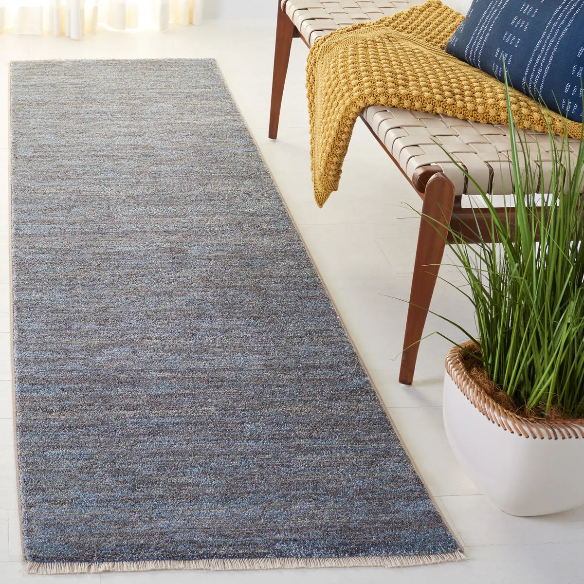 Safavieh Lasa 2'-3" x 8'-0" Rug in Blue / Grey