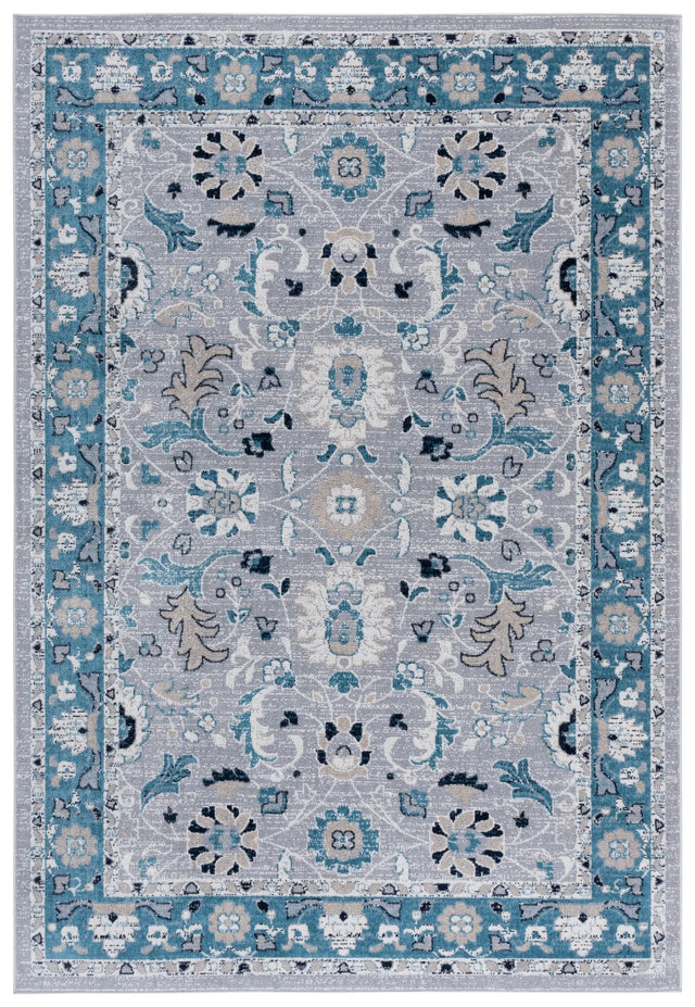Safavieh Bayside 4'-0" x 6'-0" Rug in Blue / Grey