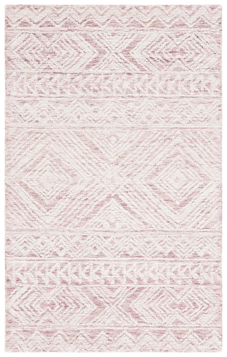 Safavieh Metro 3'-0" x 5'-0" Rug in Dark Pink / Ivory