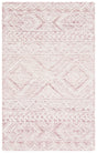 Safavieh Metro 3'-0" x 5'-0" Rug in Dark Pink / Ivory