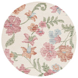 Safavieh Jardin 6'-0" x 6'-0" Rug in Ivory / Red