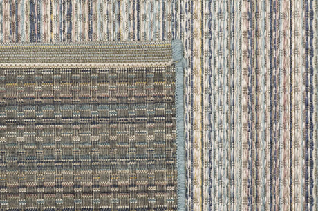 Dynamic Rugs Brighton 8160 Blue Rugs - Corner
