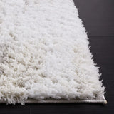 Safavieh Berber Shag 4'-5" x 6'-5" Rug in Grey / Dark Grey