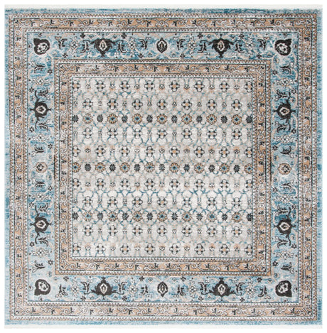 Safavieh Shivan 6'-7" x 6'-7" Rug in Grey / Blue