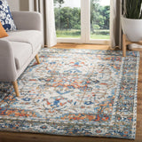 Safavieh Saffron 4'-0" x 6'-0" Rug in Grey / Blue