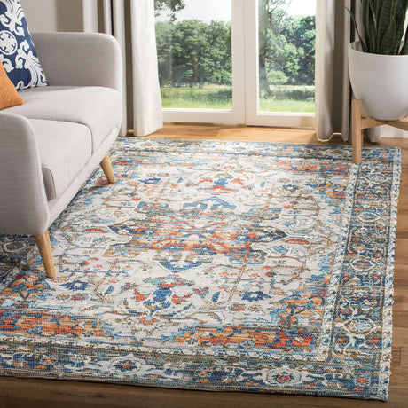 Safavieh Saffron 4'-0" x 6'-0" Rug in Grey / Blue