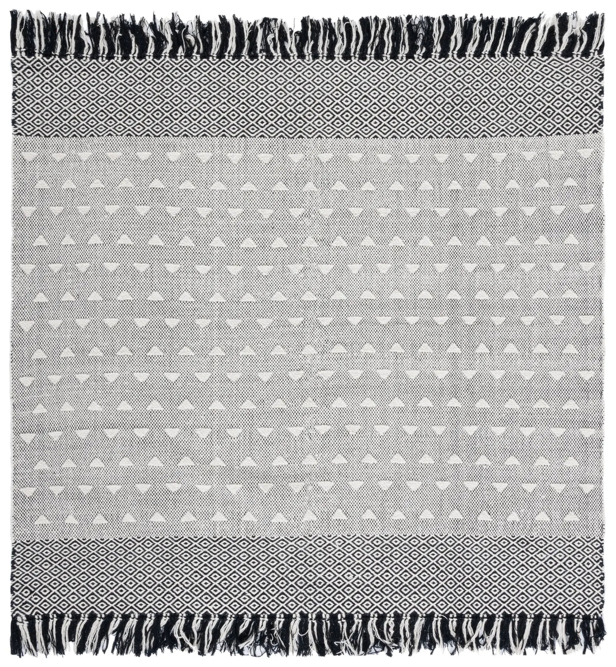 Safavieh Vermont 6'-0" x 6'-0" Rug in Ivory / Black