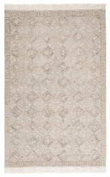 Safavieh Ikat 4'-0" x 6'-0" Rug in Ivory / Sage