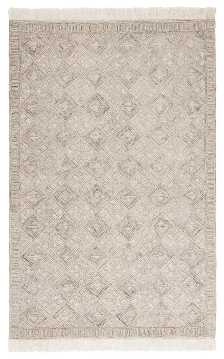 Safavieh Ikat 4'-0" x 6'-0" Rug in Ivory / Sage